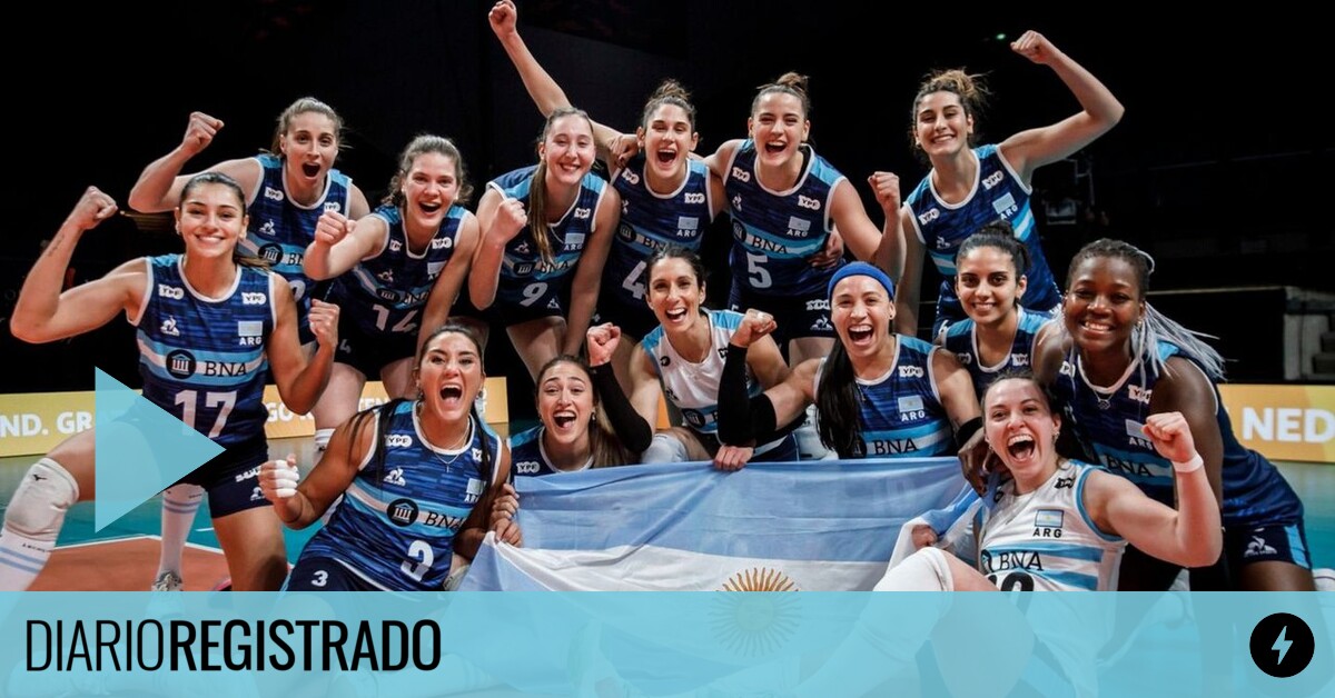 El voley femenino hizo historia al clasificar por primera vez a la