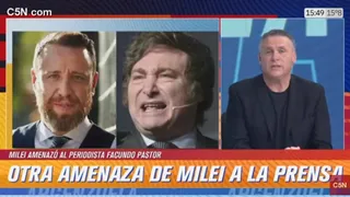 Javier Milei amenazó a Facundo Pastor: "Si soy presidente preparate para correr"