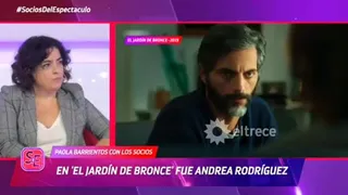 Paola Barrientos opinó sobre Joaquín Furriel sin saber que tenía el micrófono abierto